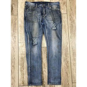 Rare~73 Degree Men Distressed Jeans